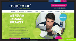 Desktop Screenshot of magicman.co.uk